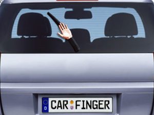 Car sticker Waving Hand