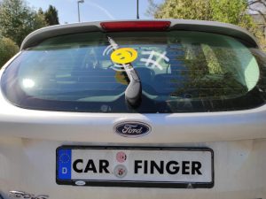 Smiley sticker for your car